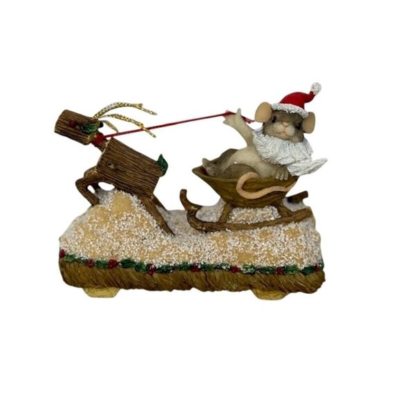 Silvestri Charming Trails Mackenzie Claus on Parade by Dean Griff Figurine - Picture 2 of 7